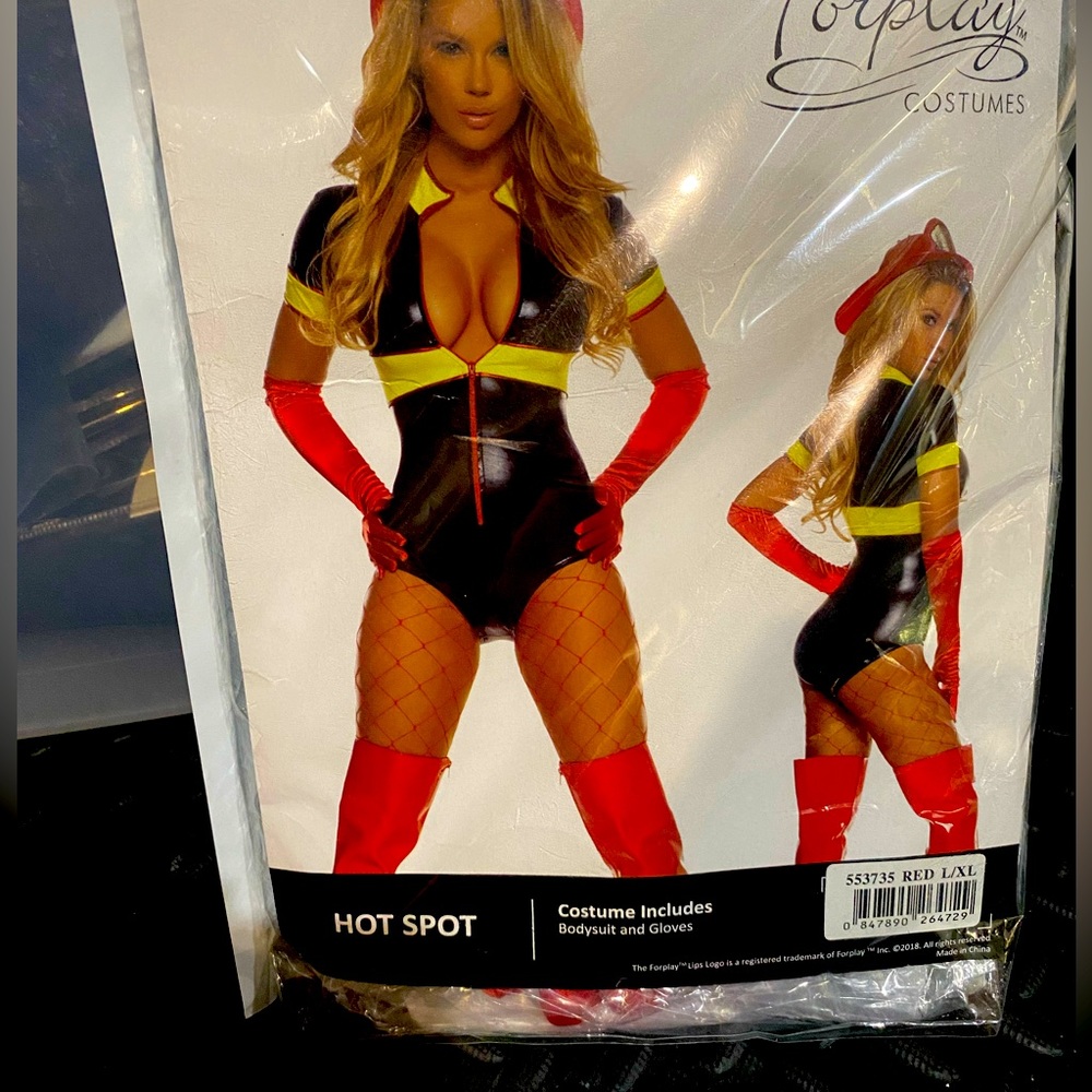 Sexy firefighter costume